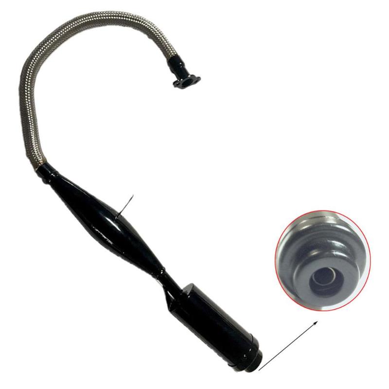 All New Black Silver Viper Flexible Muffler Pipe For 80cc Bike Gas Engine Motor Parts
All New Black Silver Viper Flexible Muffler Pipe For 80cc Bike Gas Engine Motor Parts