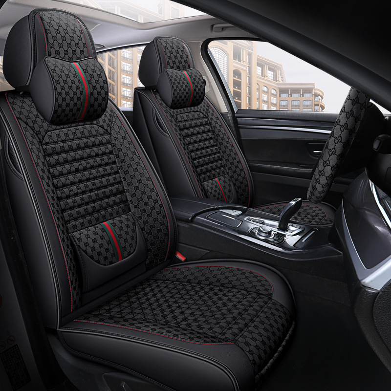 Flax fashion stitching leather car seat covers For Audi a3 a4 A4L Q2 Q3 Q5 Universal size Full set style fit sedan suv (pink
Flax fashion stitching leather car seat covers For Audi a3 a4 A4L Q2 Q3 Q5 Universal size Full set style fit sedan suv (pink