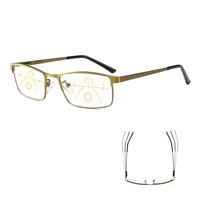 Mens Multifocal Reading Glasses Progressive Readers Reading Glasses Unisex See Near Far Eyeglass 1.50 2.0 2.5 3.0
Mens Multifocal Reading Glasses Progressive Readers Reading Glasses Unisex See Near Far Eyeglass 1.50 2.0 2.5 3.0