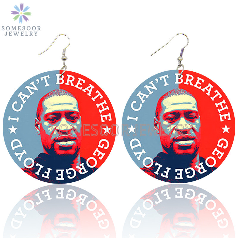 SOMESOOR I Can't Breathe Design Wooden Drop Earrings George Floyd Black Lives Matter Sayings Wood Loops Dangle For Women Gifts
SOMESOOR I Can't Breathe Design Wooden Drop Earrings George Floyd Black Lives Matter Sayings Wood Loops Dangle For Women Gifts