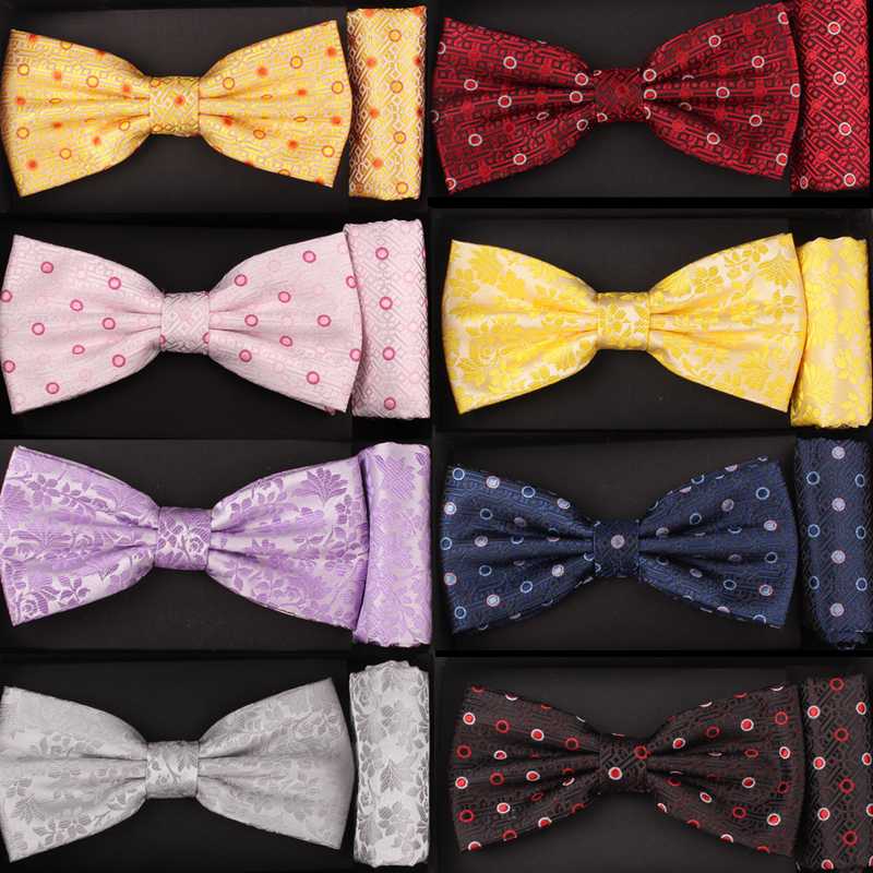 New Classic Silk Bow ties and Pocket Square Set For Men Neckwear Adjustable Mens Bowtie and Hanky Sets Dots Suits Bowties
New Classic Silk Bow ties and Pocket Square Set For Men Neckwear Adjustable Mens Bowtie and Hanky Sets Dots Suits Bowties