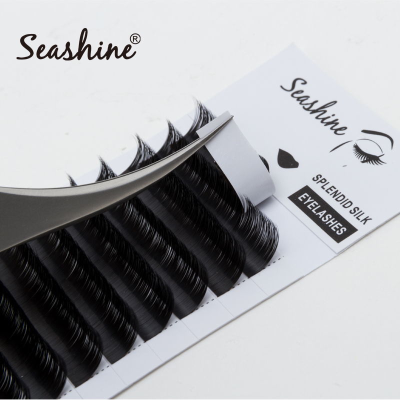 Seashine False Eyelash Extension 12 Lines/Tray Silk Soft Eye lash Extensions C/D/L Curl Individual Lashes Russian Volume Lashes
Seashine False Eyelash Extension 12 Lines/Tray Silk Soft Eye lash Extensions C/D/L Curl Individual Lashes Russian Volume Lashes