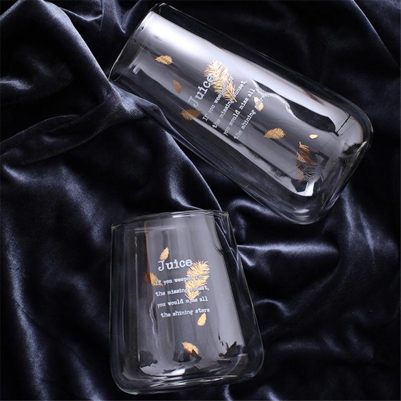 Glass Mug Cocktail glass Golden Black Letter Transparent Tall Mugs Milk Drink Coffee Cup Home Party bar Drinkware Gift 480ml, Small water
Glass Mug Cocktail glass Golden Black Letter Transparent Tall Mugs Milk Drink Coffee Cup Home Party bar Drinkware Gift 480ml, Small water