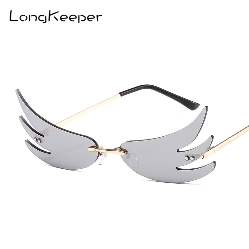 2020 Rimless Wing Sunglasses Women Fashion Colorful Mirror Sun Glasses Female Party Glasses Ladeis
2020 Rimless Wing Sunglasses Women Fashion Colorful Mirror Sun Glasses Female Party Glasses Ladeis