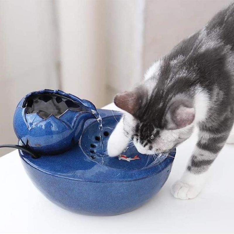 Automatic Electric Ceramic Drinking Fountain For Cats Dogs Drinking Aut Bowl Cat Water Fountain Dispenser Pet Products Bowl
Automatic Electric Ceramic Drinking Fountain For Cats Dogs Drinking Aut Bowl Cat Water Fountain Dispenser Pet Products Bowl