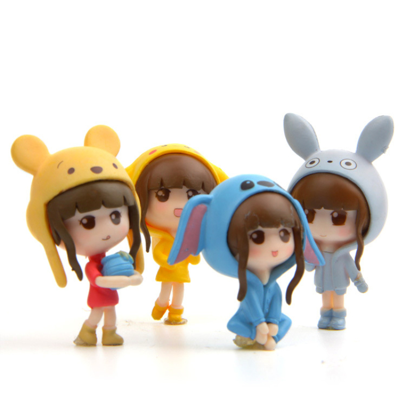 4pcs Cosplay Girl Miniature Fairy Garden Home Decoration Mini Doll Toy Craft Dollhouse Micro Decor DIY Gift Drop Shipping
4pcs Cosplay Girl Miniature Fairy Garden Home Decoration Mini Doll Toy Craft Dollhouse Micro Decor DIY Gift Drop Shipping