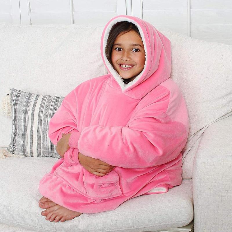 Microfiber Plush Coral Fleece Sherpa Blanket With Sleeves Super Soft Warm Outdoor Pocket Hoodie Winter Hooded TV Blankets
Microfiber Plush Coral Fleece Sherpa Blanket With Sleeves Super Soft Warm Outdoor Pocket Hoodie Winter Hooded TV Blankets