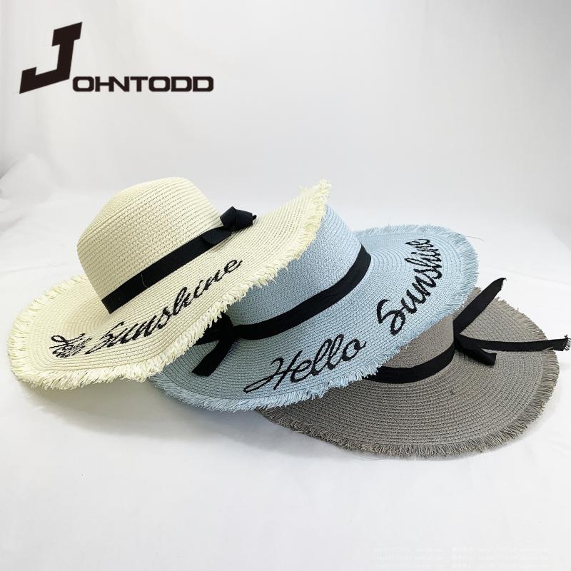 Embroidery personalized custom text LOGO embroidery ladies sun hat big brim straw hat outdoor beach summer cap beach 
Embroidery personalized custom text LOGO embroidery ladies sun hat big brim straw hat outdoor beach summer cap beach