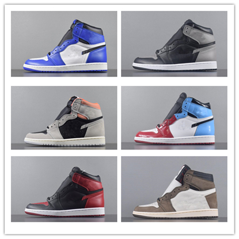 New Basketball Shoes Jumpman 1 1s OG High Pine Green Black Court Purple Royal Bred Toe NC Obsidian UNC basketball Sneakers trainers
New Basketball Shoes Jumpman 1 1s OG High Pine Green Black Court Purple Royal Bred Toe NC Obsidian UNC basketball Sneakers trainers