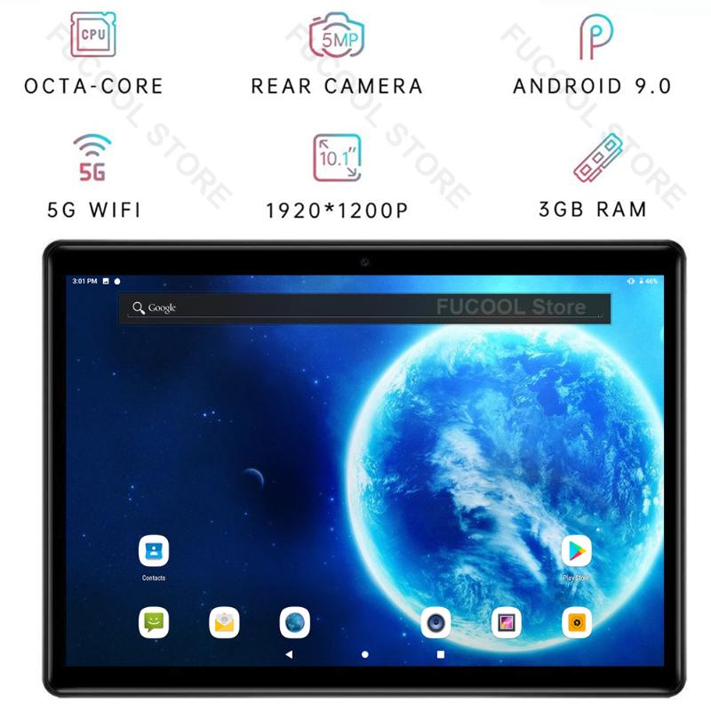 Super Tablets Android 9.0 Octa Core 1920*1200 IPS Screen 10 inch Tablets 3GB RAM 64GB ROM Type-C Fast Charging 5G Wifi GPS+Gift, Black
Super Tablets Android 9.0 Octa Core 1920*1200 IPS Screen 10 inch Tablets 3GB RAM 64GB ROM Type-C Fast Charging 5G Wifi GPS+Gift, Black