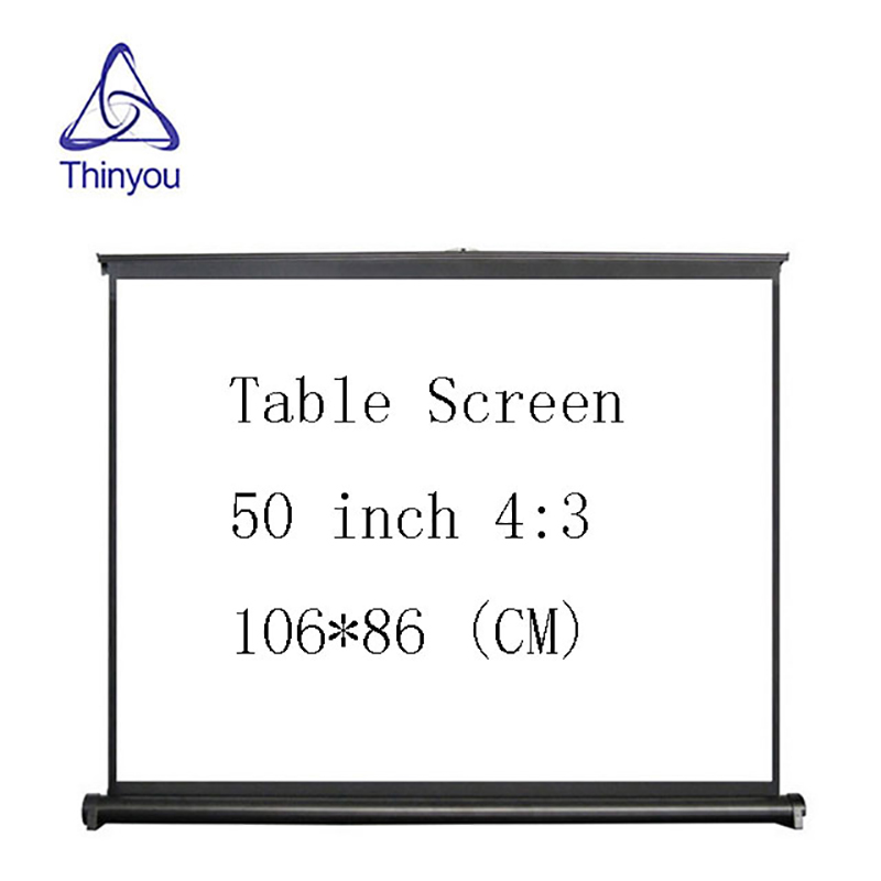 Thinyou 50 inch 4:3 HD easy carry projector screen Manual pull down type Adjustable Height for home hotel convenient usage
Thinyou 50 inch 4:3 HD easy carry projector screen Manual pull down type Adjustable Height for home hotel convenient usage