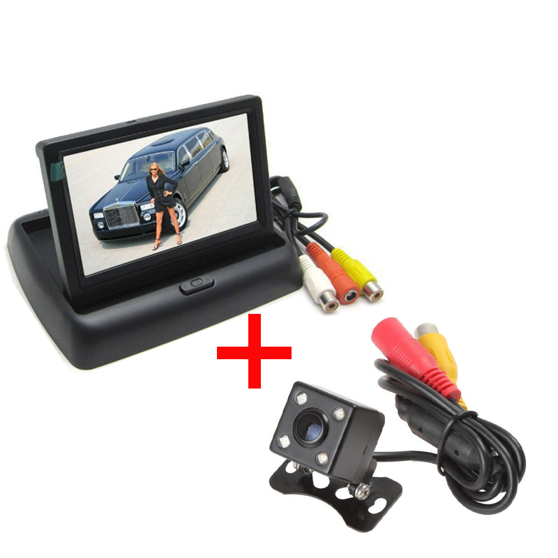 XYCING Car Parking System 4.3 Inch TFT LCD Color Car Rear View Monitor Reverse Monitor RVC-205 + E314 Rea View Camera
XYCING Car Parking System 4.3 Inch TFT LCD Color Car Rear View Monitor Reverse Monitor RVC-205 + E314 Rea View Camera