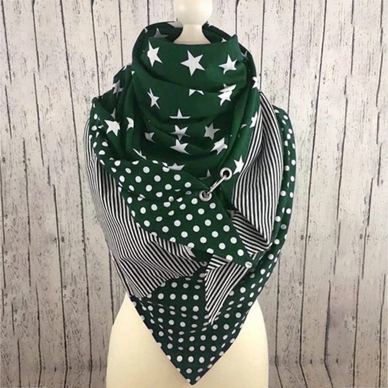 Star Dot Print Scarves Fashion Women Warm Neckerchief Shawls Outdoor Winter Snow Keep Warm Collar Shawls Scarf England Style
Star Dot Print Scarves Fashion Women Warm Neckerchief Shawls Outdoor Winter Snow Keep Warm Collar Shawls Scarf England Style
