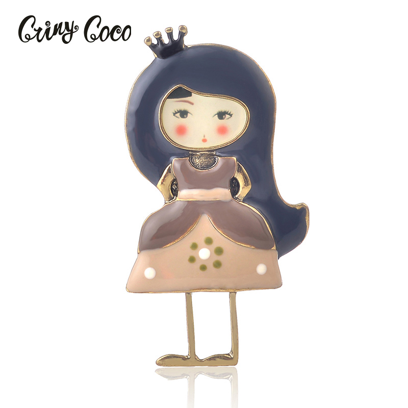 Brooches Zinc Alloy Enamel Brooch Pin Fashion 2020 Pretty Girls Chic Charming Cute Princess Brooch Pins Girls Accessories
Brooches Zinc Alloy Enamel Brooch Pin Fashion 2020 Pretty Girls Chic Charming Cute Princess Brooch Pins Girls Accessories