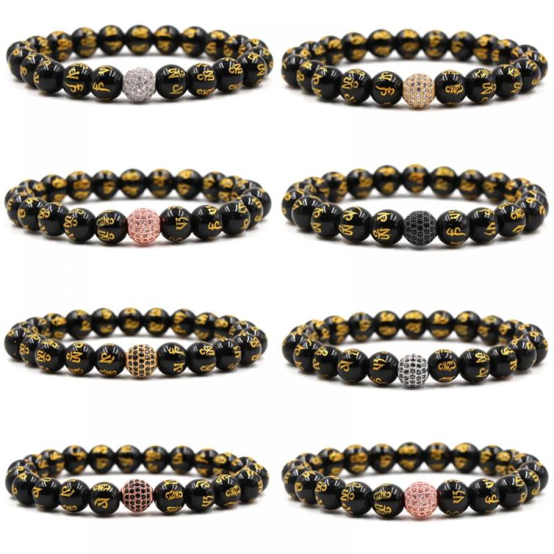 Micro Inset Zircon Ball Elastic Women Bangle Men Buddha Bracelet Classic Dragon and Phoenix Shape Buddha bead Bracelets Jewelry
Micro Inset Zircon Ball Elastic Women Bangle Men Buddha Bracelet Classic Dragon and Phoenix Shape Buddha bead Bracelets Jewelry