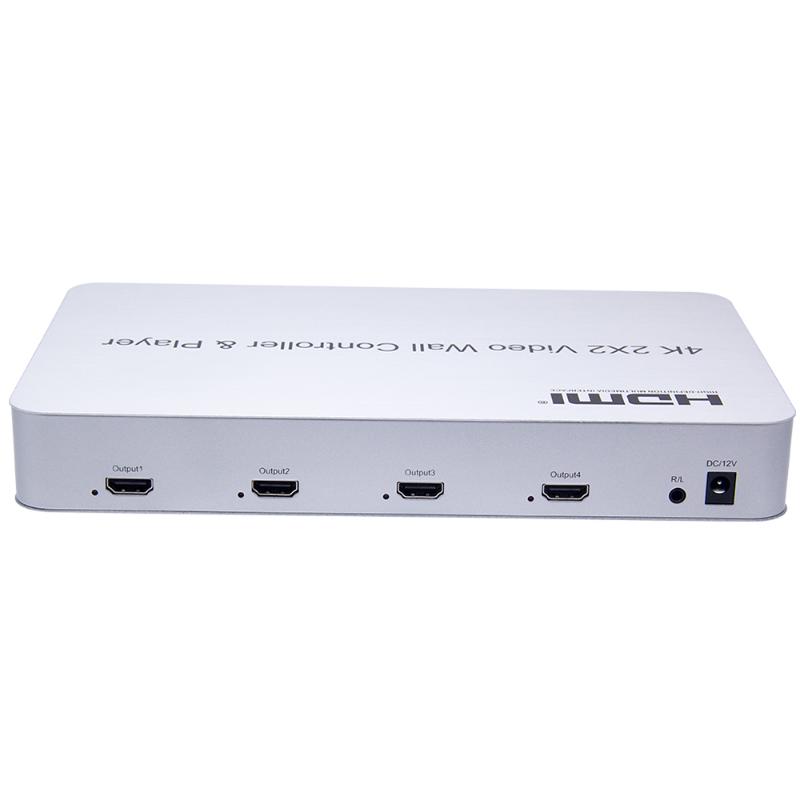 Monitor Splicing Processor 4K 2X2 Video Playback Splicer Video Splicing Wall Processor Is for Advertising Screens, Restaurants
Monitor Splicing Processor 4K 2X2 Video Playback Splicer Video Splicing Wall Processor Is for Advertising Screens, Restaurants