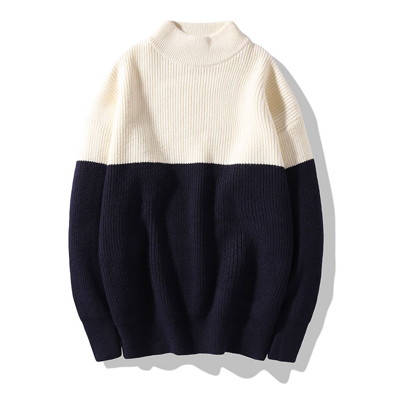 New Winter Top Quality Men Sweater Casual Jumpers Male Patchwork Half Turtleneck Pullovers Thick Warm Mens Knit Sweaters Tops, Green
New Winter Top Quality Men Sweater Casual Jumpers Male Patchwork Half Turtleneck Pullovers Thick Warm Mens Knit Sweaters Tops, Green