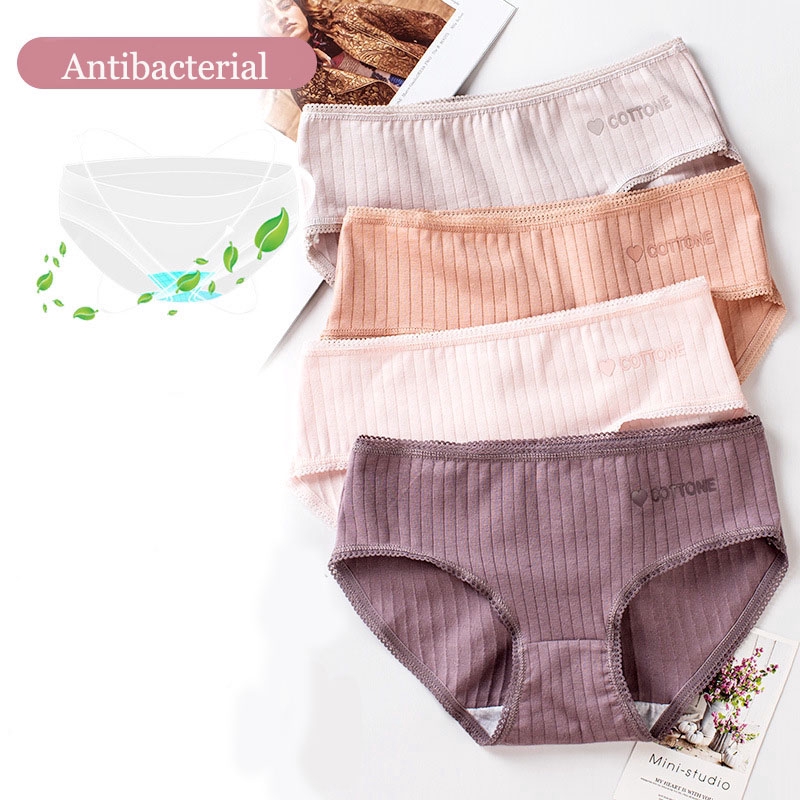 Celana Dalam Brief Mid Waist Bahan Katun Anti Bakteri Warna Polos Untuk Wanita, Gray blue
Celana Dalam Brief Mid Waist Bahan Katun Anti Bakteri Warna Polos Untuk Wanita, Gray blue