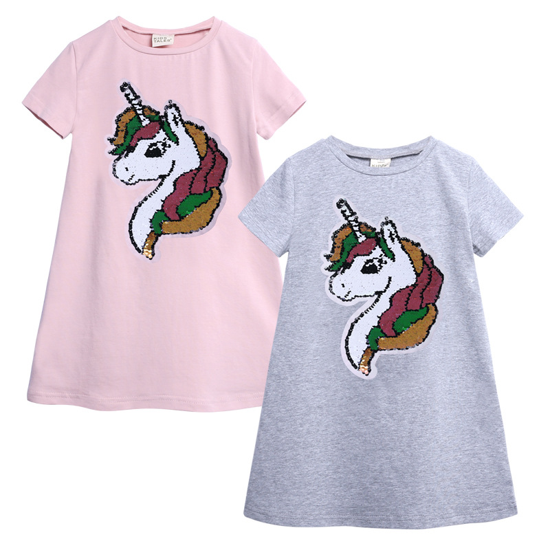 2019 Girls Cartoon Unicorn Dresses For Kids Clothes Casual Children Holiday Dress Costume Baby Girl Cotton Dress Vestidos, Multi
2019 Girls Cartoon Unicorn Dresses For Kids Clothes Casual Children Holiday Dress Costume Baby Girl Cotton Dress Vestidos, Multi