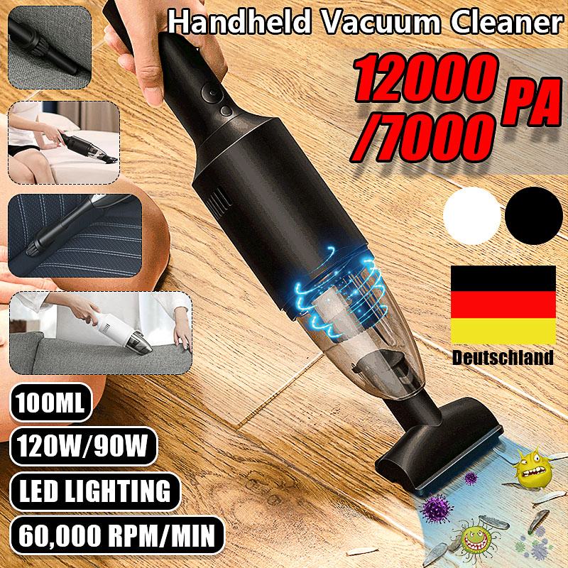 Handheld Wireless Multi-purpose Vacuum Cleaner Protable 12000Pa Powerful Suction Brushless Motor for Car Home Pet Hair Cleaning 
Handheld Wireless Multi-purpose Vacuum Cleaner Protable 12000Pa Powerful Suction Brushless Motor for Car Home Pet Hair Cleaning