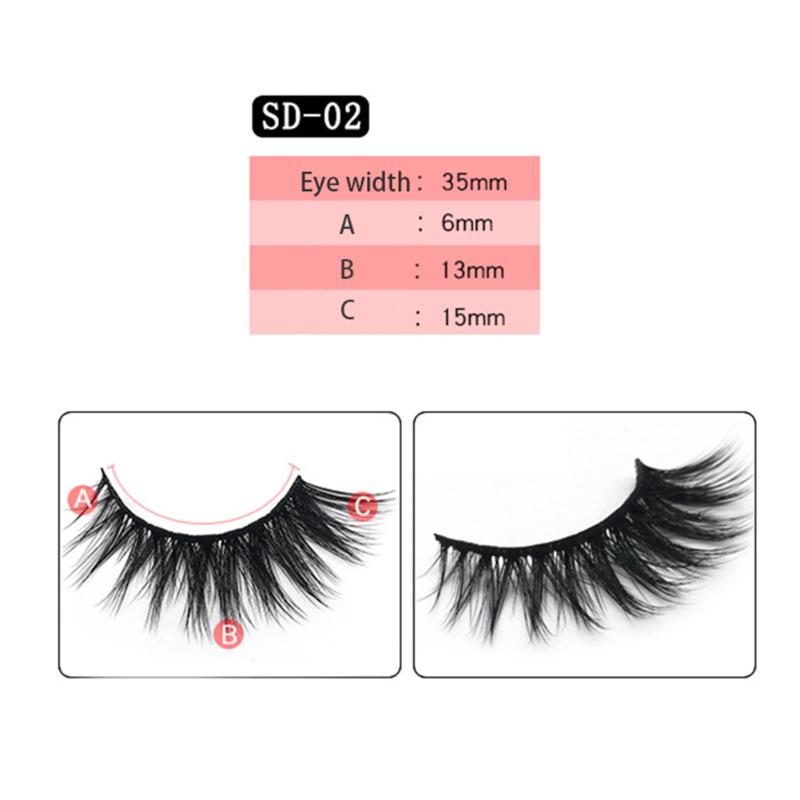 Natural 1 Pair False Eyelashes 3D Mink False Eyelashes Extension Fake Eyelash for Women's Make Up Tool
Natural 1 Pair False Eyelashes 3D Mink False Eyelashes Extension Fake Eyelash for Women's Make Up Tool