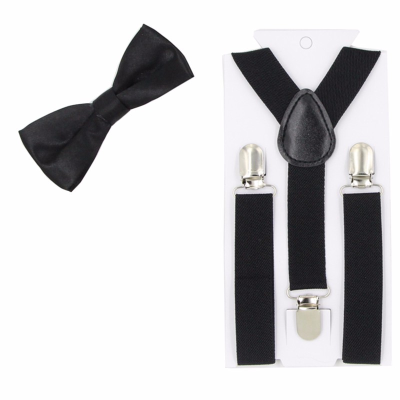 40 Colors Children Suspenders Elastic Adjustable Y-Back Braces Kids Bowtie Bow Tie For Wedding Party
40 Colors Children Suspenders Elastic Adjustable Y-Back Braces Kids Bowtie Bow Tie For Wedding Party