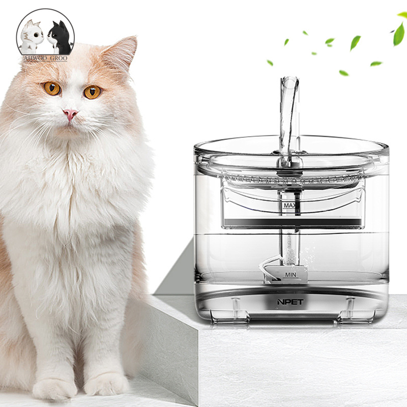 Automatic Pet Fountain Cat Water Fountain New Transparent Quiet USB Dog Drinking Drinker Health Pet Drinking Dispenser
Automatic Pet Fountain Cat Water Fountain New Transparent Quiet USB Dog Drinking Drinker Health Pet Drinking Dispenser
