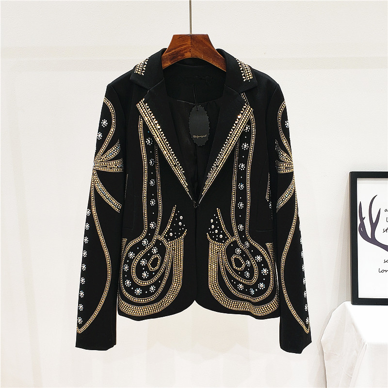 Streetwear Style Plaid Suit Jacket Women Chic Graffiti Print Coat Female Spring Autumn Korean Fashion Loose Long Suit Outerwear, Black
Streetwear Style Plaid Suit Jacket Women Chic Graffiti Print Coat Female Spring Autumn Korean Fashion Loose Long Suit Outerwear, Black