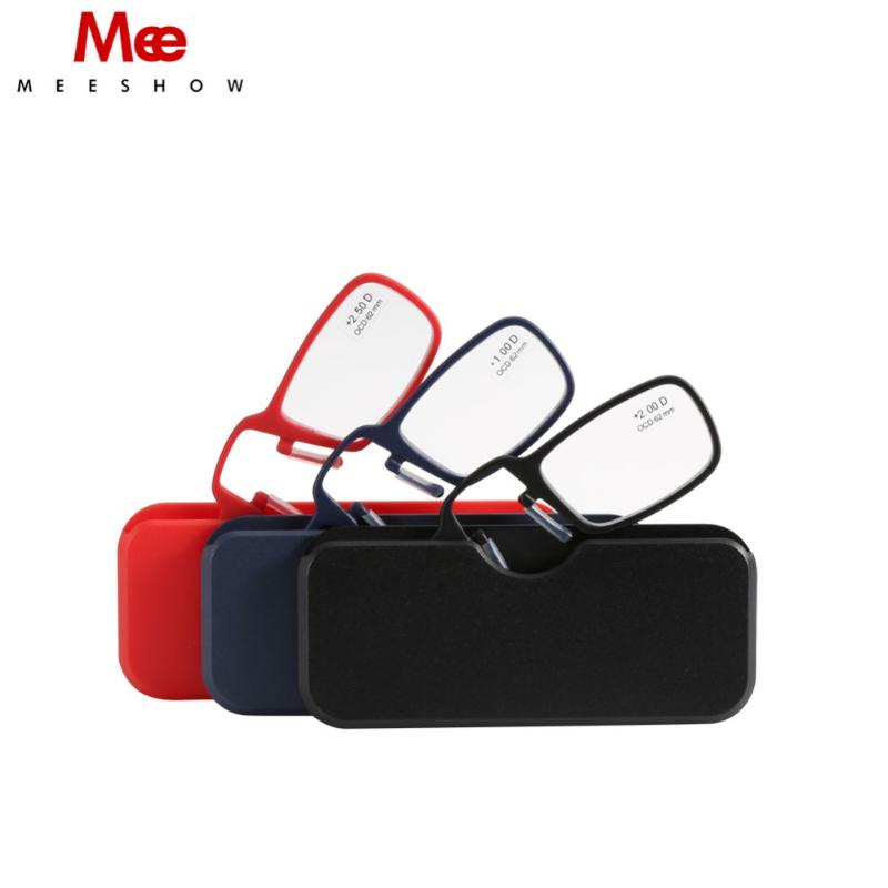 New Reading Lightweight Mini Nose Clip On Resin Lens Reading Glasses TR90 Power +1.0 +3.5 Portable Wallet Reader With Case 1575
New Reading Lightweight Mini Nose Clip On Resin Lens Reading Glasses TR90 Power +1.0 +3.5 Portable Wallet Reader With Case 1575