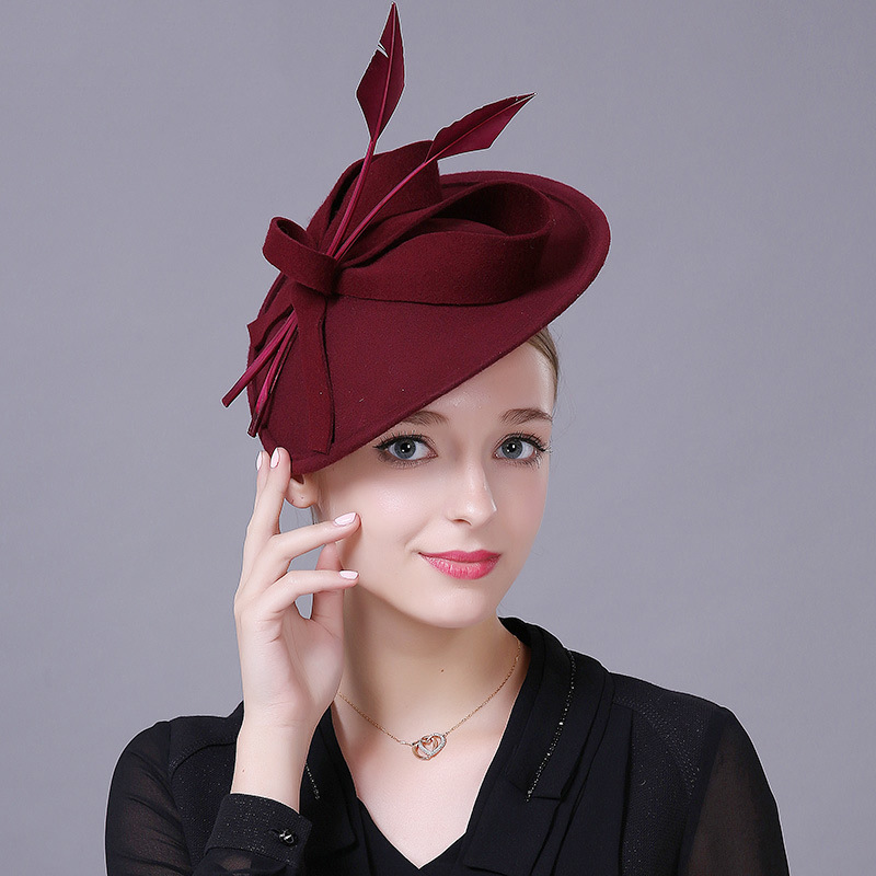 Fascinator hat Wool fedora hat Vintage headwear woman fedora Dress clip fascinator 2020 New Fashion french for women
Fascinator hat Wool fedora hat Vintage headwear woman fedora Dress clip fascinator 2020 New Fashion french for women
