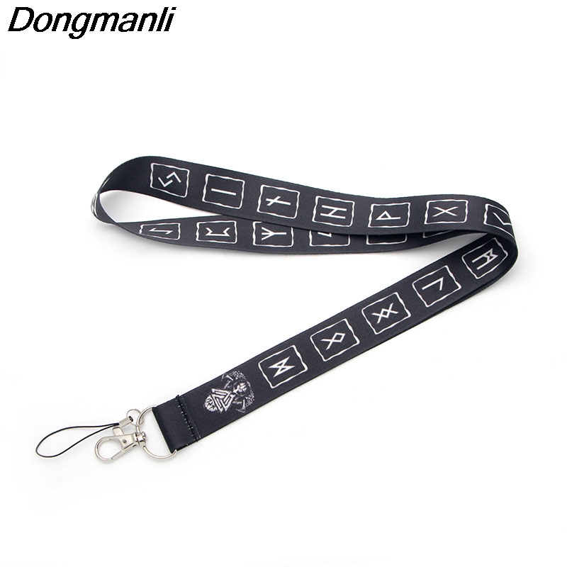 P1917 Dongmanli Viking Rune keychain lanyard Badge ID Lanyards/ Mobile Phone Rope/ Key Lanyard Neck Straps Accessories
P1917 Dongmanli Viking Rune keychain lanyard Badge ID Lanyards/ Mobile Phone Rope/ Key Lanyard Neck Straps Accessories