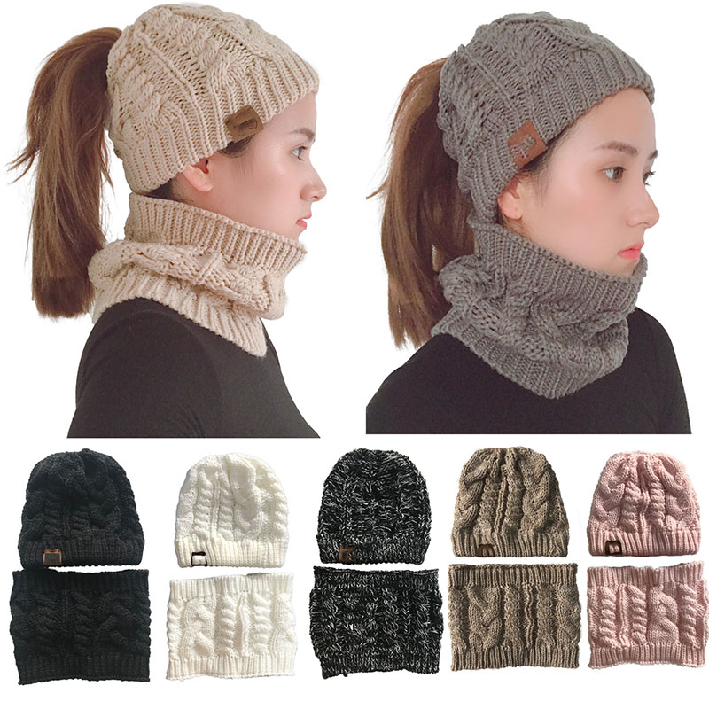 2020 Fashion Scarf Hat Set For Women Female Letter Caps Knitted Scarf Set Warm Winter Windproof Hats And Scarves Sets Hats, White
2020 Fashion Scarf Hat Set For Women Female Letter Caps Knitted Scarf Set Warm Winter Windproof Hats And Scarves Sets Hats, White