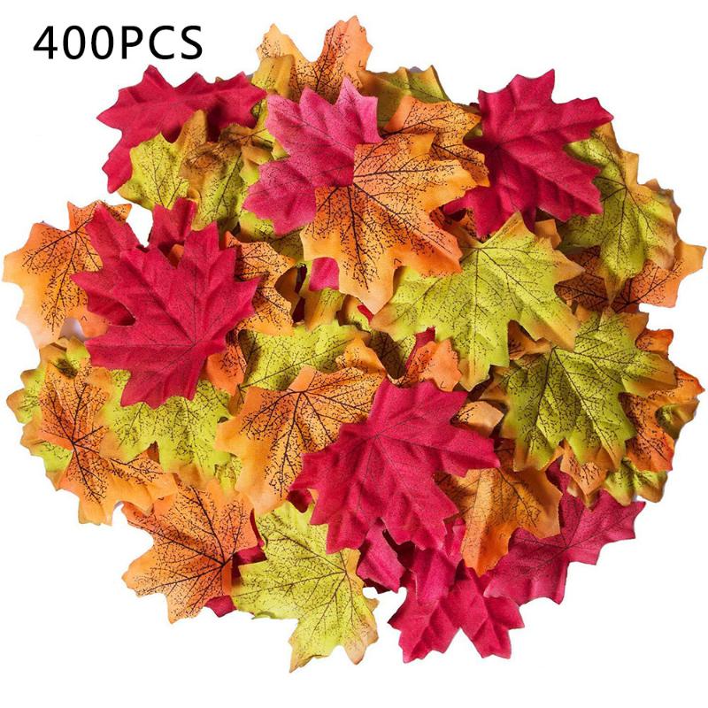 400Pcs Mixed Color Artificial Autumn Silk Fall Wedding Party Accessories Home Leaf Decoration Supplies, Multi
400Pcs Mixed Color Artificial Autumn Silk Fall Wedding Party Accessories Home Leaf Decoration Supplies, Multi