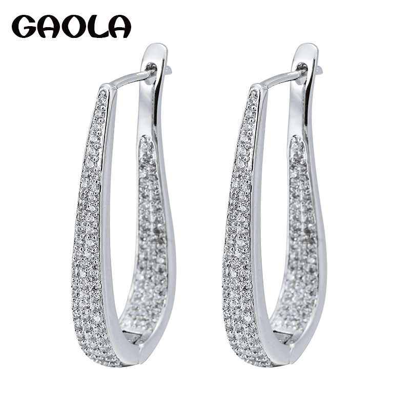 GAOLA New Clear Cubic Zircon Geometric Earrings Women Fashion Jewelry GLE9124
GAOLA New Clear Cubic Zircon Geometric Earrings Women Fashion Jewelry GLE9124