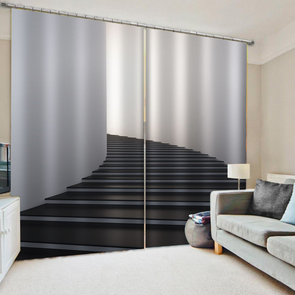 Morden Stairs curtain three-dimensional space curtains 3D Window Curtains For Living Room Bedroom, White
Morden Stairs curtain three-dimensional space curtains 3D Window Curtains For Living Room Bedroom, White