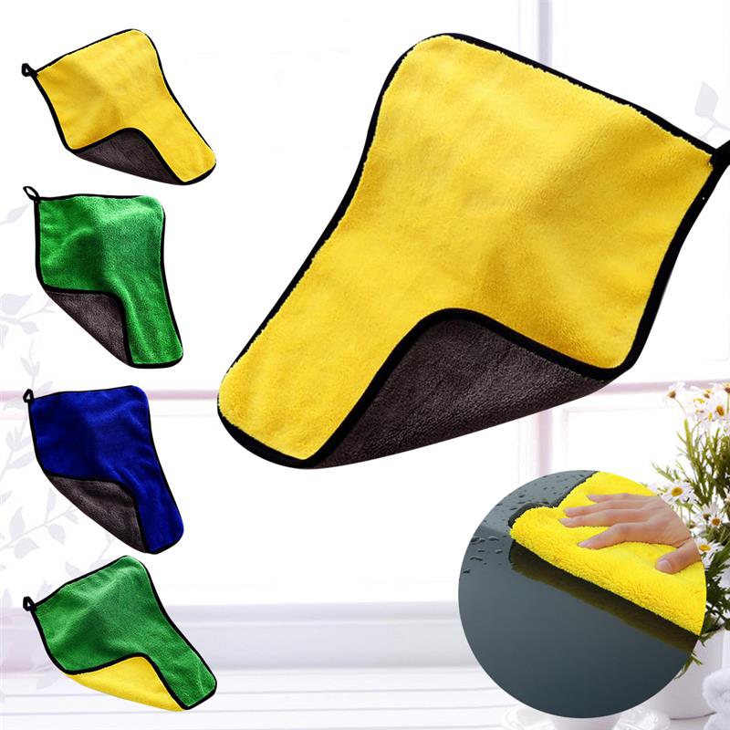 coxeer Kitchen Cleaning Cloth Towel Thicken Multi-purpose Car Cleaning Towel Window Clean Home Textile, Green
coxeer Kitchen Cleaning Cloth Towel Thicken Multi-purpose Car Cleaning Towel Window Clean Home Textile, Green