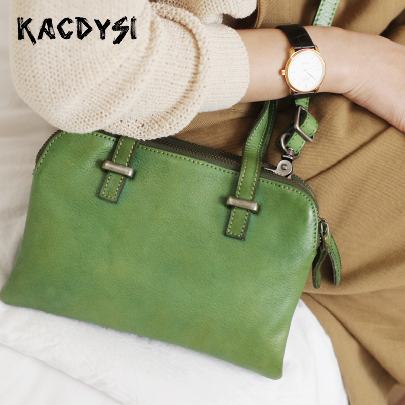 Real Cowhide Leather Fashion Small Women Shoulder Bag Luxury Quality Handbag Ladies Tote Messenger Satchel Purse Simple Body Bag, Green
Real Cowhide Leather Fashion Small Women Shoulder Bag Luxury Quality Handbag Ladies Tote Messenger Satchel Purse Simple Body Bag, Green