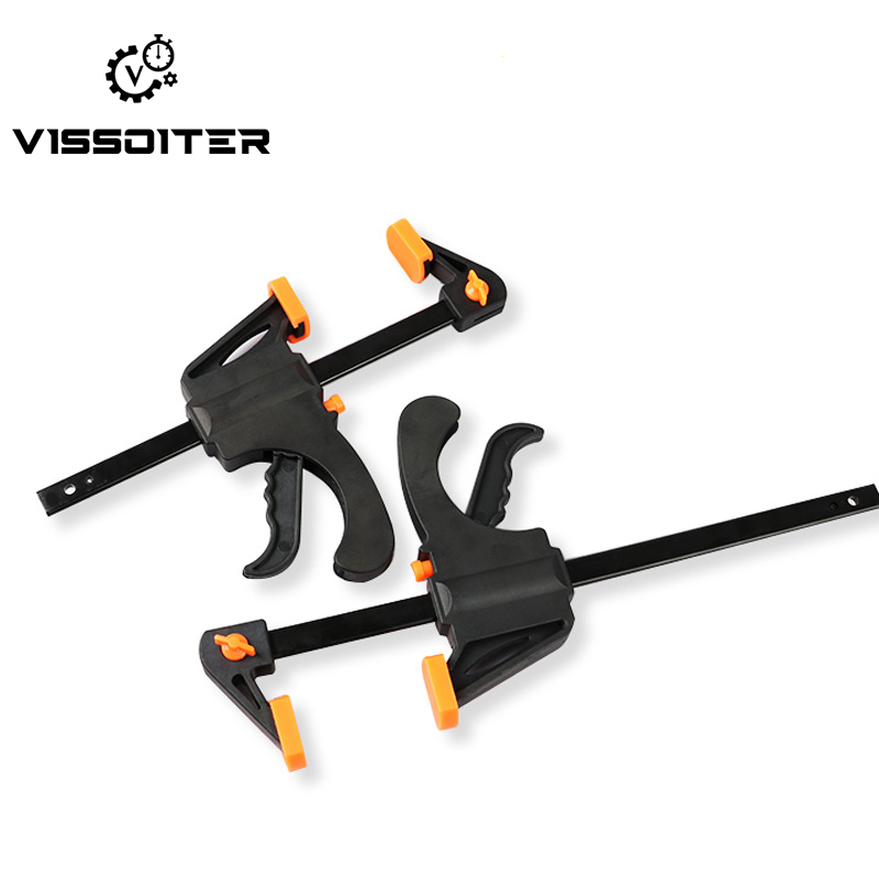 4 Inch Wood Work Bar Clamp F Clamp Gadget Tool DIY Hand Speed Squeeze Quick Ratchet Release Clip Kit Hand Woodworking Tools
4 Inch Wood Work Bar Clamp F Clamp Gadget Tool DIY Hand Speed Squeeze Quick Ratchet Release Clip Kit Hand Woodworking Tools