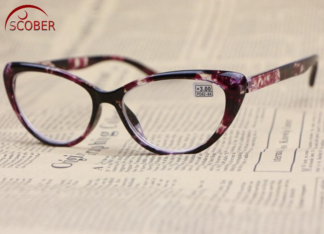 SCOBER = Cat's Eye Reading Glasses Vintage Classic Women Purple Flower Spectacles +1 +1.25 +1.5 +1.75 +2 +2.25 +2.5 +2.75 TO +4
SCOBER = Cat's Eye Reading Glasses Vintage Classic Women Purple Flower Spectacles +1 +1.25 +1.5 +1.75 +2 +2.25 +2.5 +2.75 TO +4