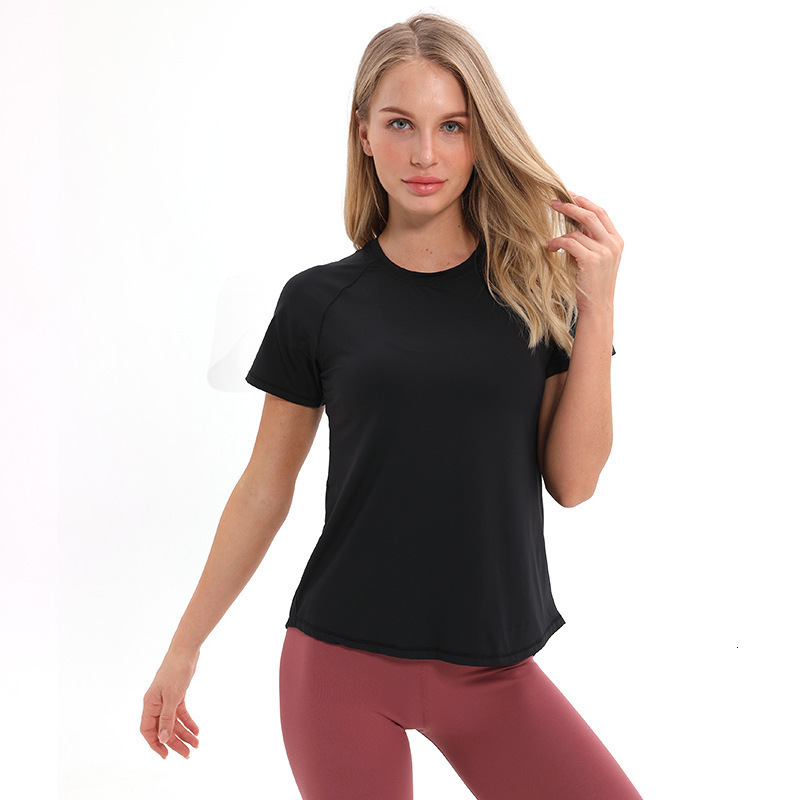 Women Sexy Open Back Sport Solid Yoga Shirts Tie Workout Short sleeve breathable Tank Tops fitness tops women sport shirt