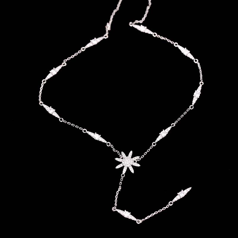 MISSFOX Korean Style Sun Flower Star Necklace Female Clavicle Chain Wild Rice Character Red Sweater Chain Short Pendant Gift New
MISSFOX Korean Style Sun Flower Star Necklace Female Clavicle Chain Wild Rice Character Red Sweater Chain Short Pendant Gift New