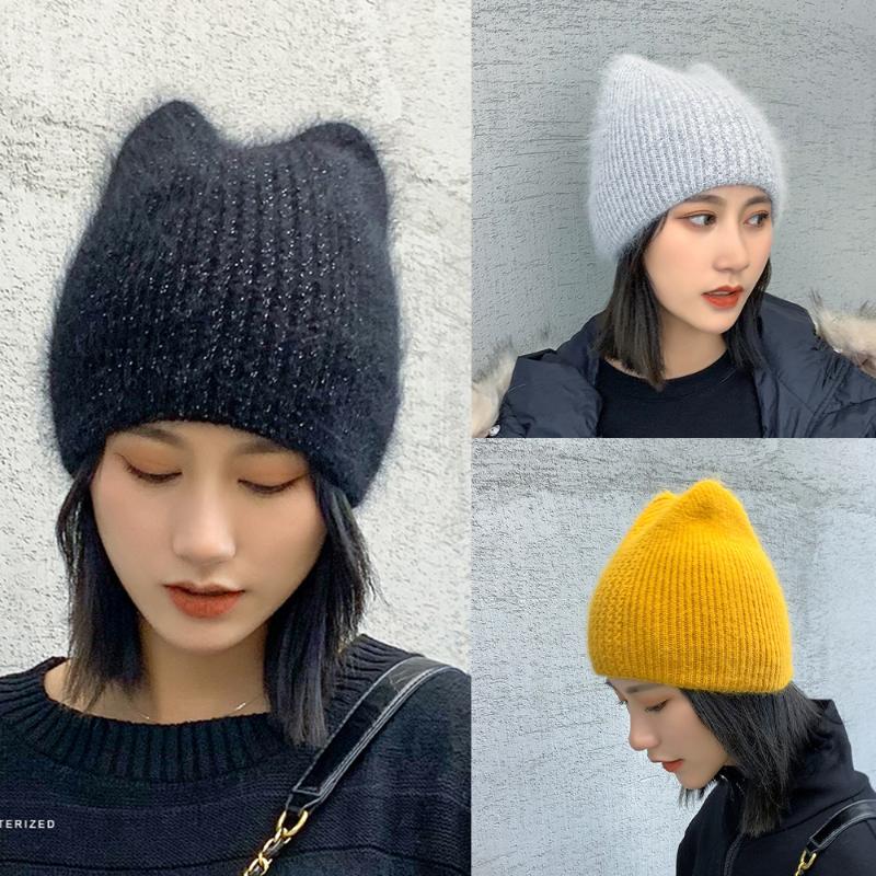 2020 new ears hair hats autumn winter wool warm cap outdoor knitted baotou gorros mujer invierno winter hat SL-07
2020 new ears hair hats autumn winter wool warm cap outdoor knitted baotou gorros mujer invierno winter hat SL-07