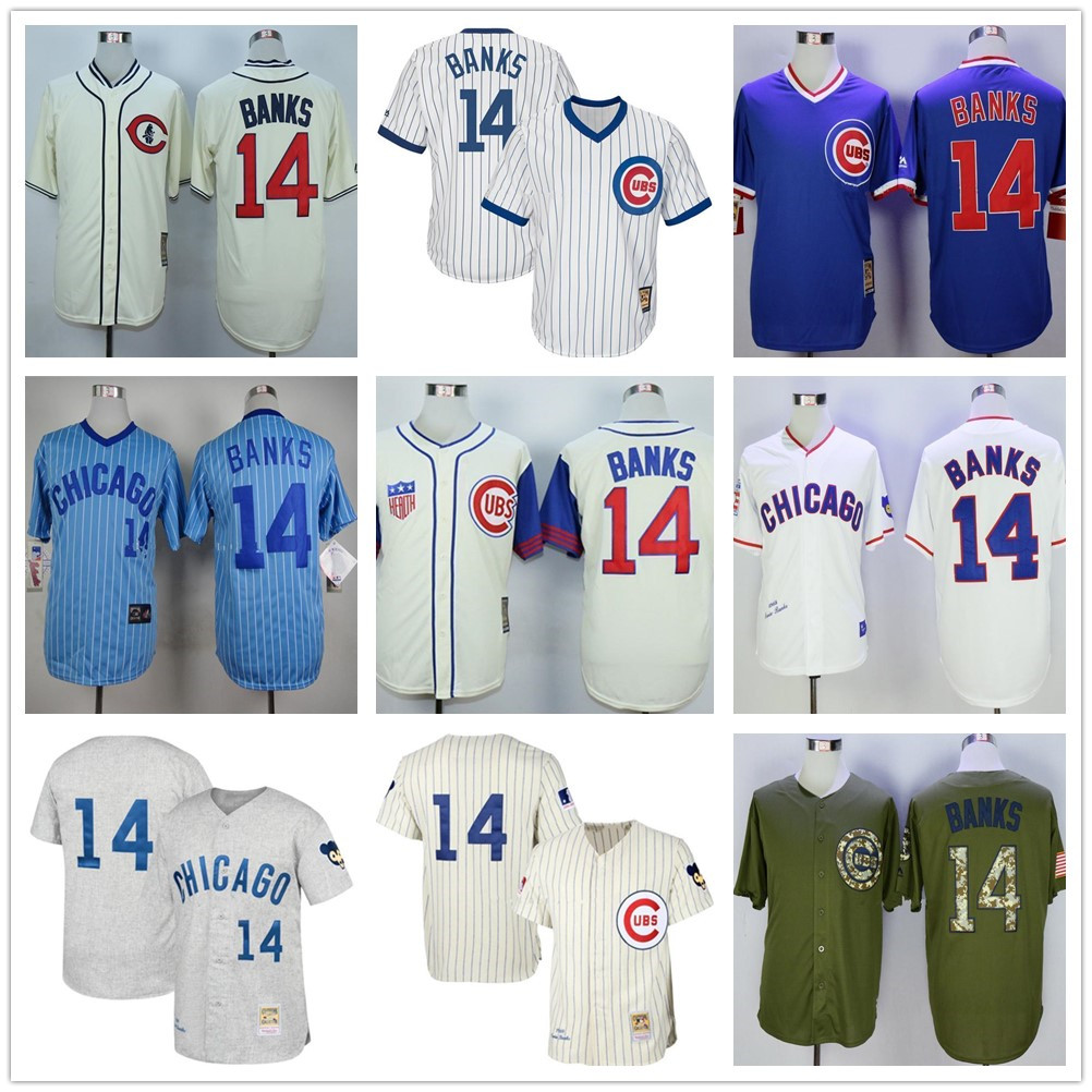 Retro Mens Womens Youth kids CUBS High quality Multi color Knit jersey 14 Ernie Banks Throwback players baseball Jerseys, Colour7
Retro Mens Womens Youth kids CUBS High quality Multi color Knit jersey 14 Ernie Banks Throwback players baseball Jerseys, Colour7