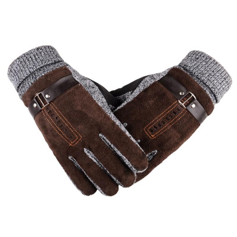 Pigskin Gloves High Quality Winter Thicken Fleece Warm Men's Leather Gloves For Men Mittens Long Male Leather 0062
Pigskin Gloves High Quality Winter Thicken Fleece Warm Men's Leather Gloves For Men Mittens Long Male Leather 0062
