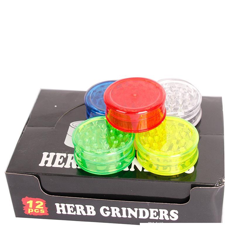60mm Round Plastic Tobacco Smoking Herb Grinders 3 Layer Tobacco Grinder Cigarette Colorful Crusher Fit Dry Herb Color Random Send
60mm Round Plastic Tobacco Smoking Herb Grinders 3 Layer Tobacco Grinder Cigarette Colorful Crusher Fit Dry Herb Color Random Send