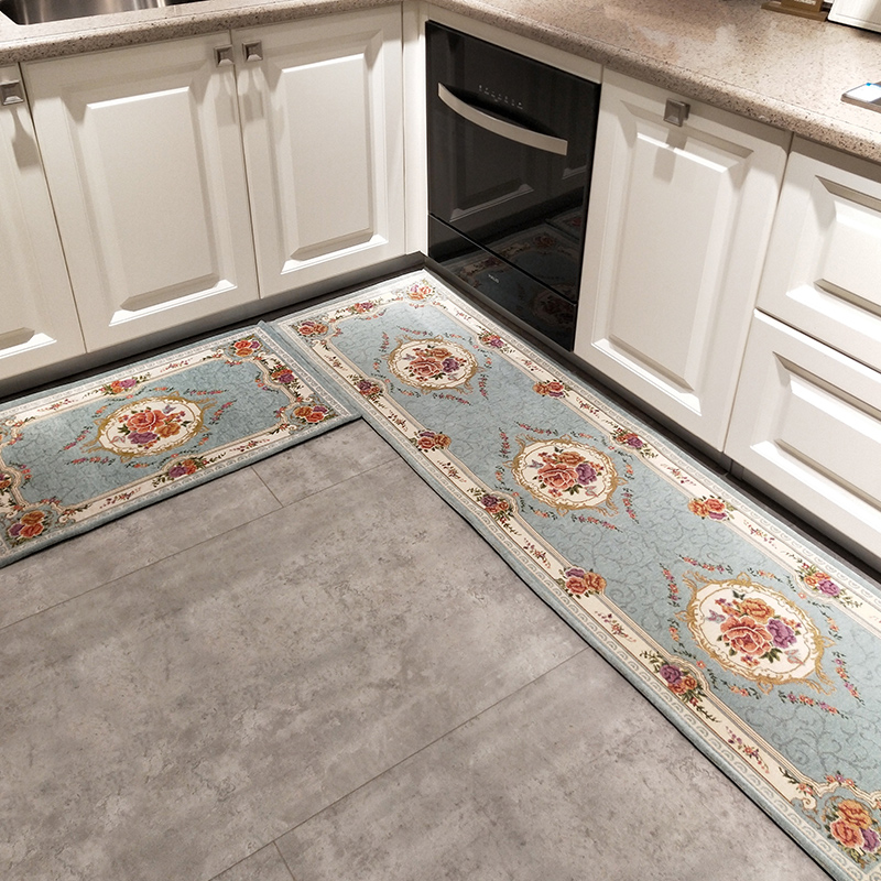Kitchen carpet long water absorption oil proof and household dirt resistance doormat bedroom bathroom non slip foot mat area rug, Style11
Kitchen carpet long water absorption oil proof and household dirt resistance doormat bedroom bathroom non slip foot mat area rug, Style11
