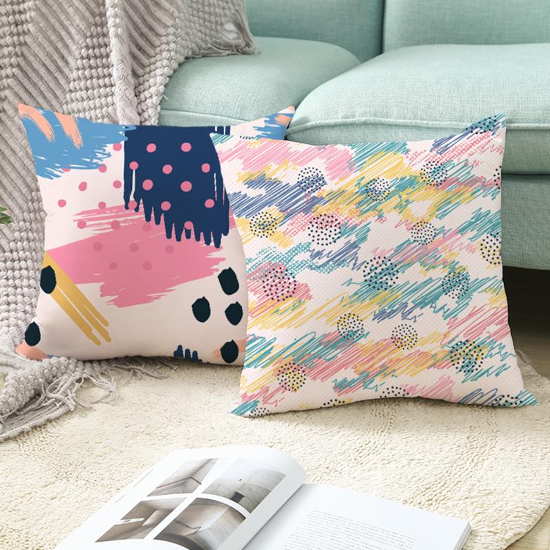 Square Cushion Cover Pillowcase Geometric Dream Pillowcase Polyester Throw Home Decorations 45x45cm Pillow Case
Square Cushion Cover Pillowcase Geometric Dream Pillowcase Polyester Throw Home Decorations 45x45cm Pillow Case