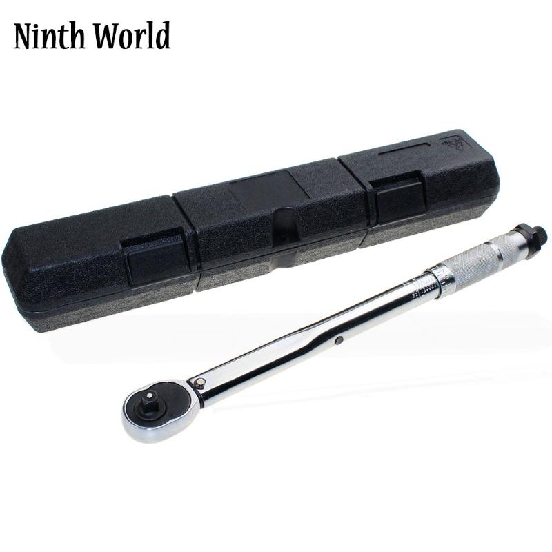 1Piece Preset Torque Wrench 1/4" 3/8" Square Drive 5-25 / 19-110N.m Two-way Precise Ratchet Wrench Repair Spanner Key Hand Tools
1Piece Preset Torque Wrench 1/4" 3/8" Square Drive 5-25 / 19-110N.m Two-way Precise Ratchet Wrench Repair Spanner Key Hand Tools