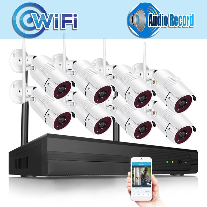 960P NVR 8CH CCTV System 8PCS IR Outdoor P2P Wireless Wifi IP Sound recording CCTV Camera Security System Surveillance Kit
960P NVR 8CH CCTV System 8PCS IR Outdoor P2P Wireless Wifi IP Sound recording CCTV Camera Security System Surveillance Kit