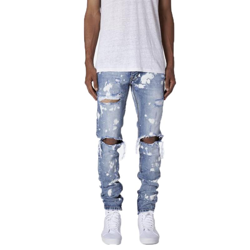 Fashion Men Jeans Pants male Water washed Street Slim paint Hole Casual Streetwear Pants Trend Full Length Trousers 2020, Light blue
Fashion Men Jeans Pants male Water washed Street Slim paint Hole Casual Streetwear Pants Trend Full Length Trousers 2020, Light blue